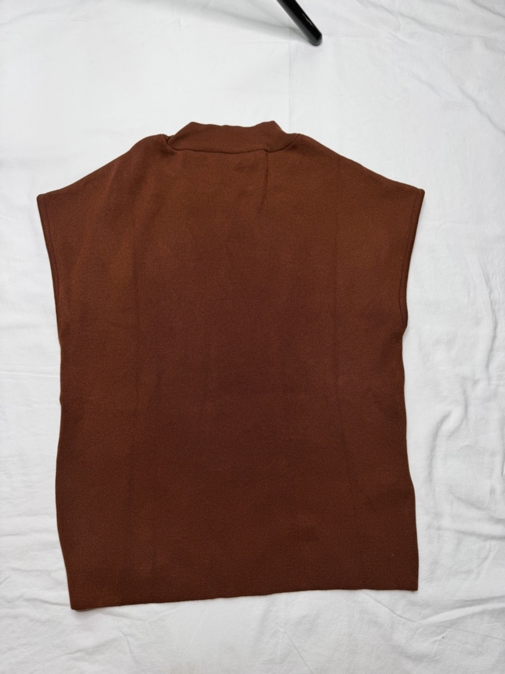 MANGO SHORT-SLEEVED FINE-KNIT SWEATER NWT size L - Picture 7 of 8